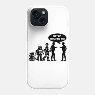 Robot evolution Phone Case