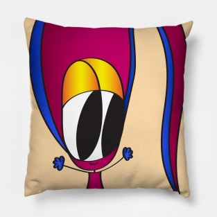 Funny Cartoon Character Pillow