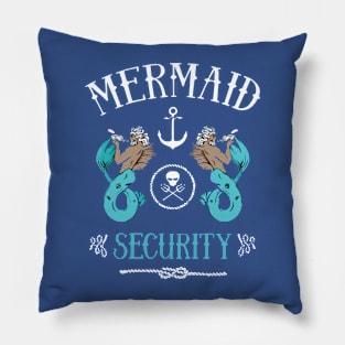 Mermaid Security 3 Pillow