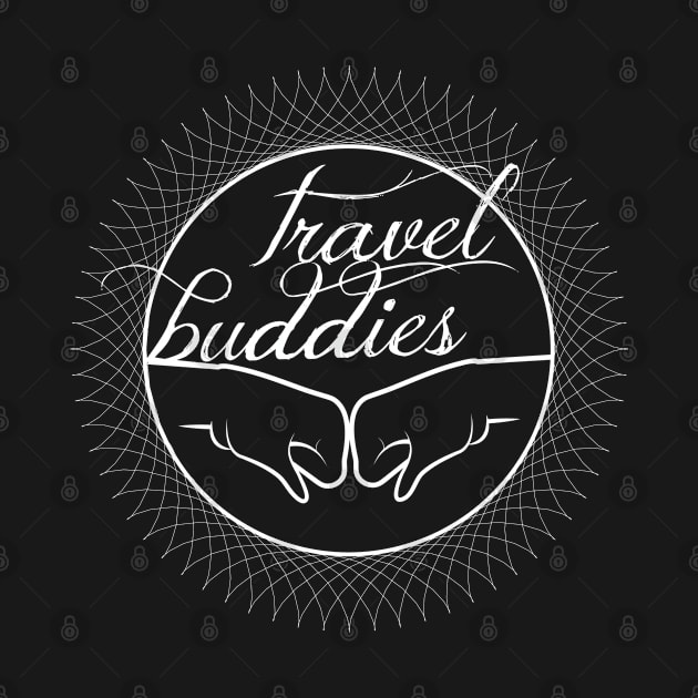 Travel Buddies Gift for Friend Tshirt Birthday Gift travel by Tesszero