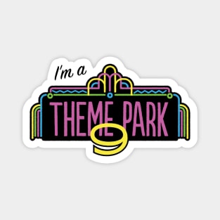 Theme Park 9 Magnet