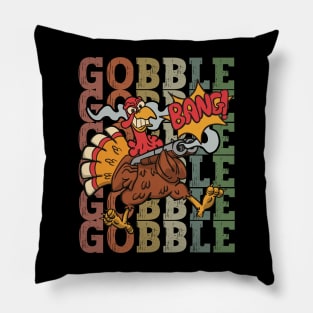 Funny ThanksGiving Turkey Pillow