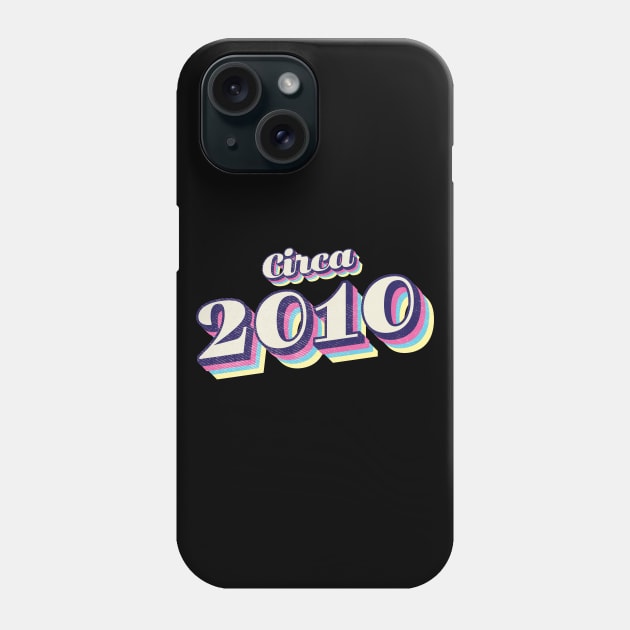 2010 Birthday Phone Case by Vin Zzep