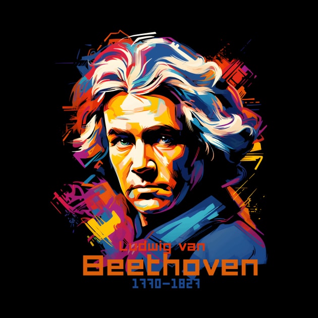 Pop Culture Beethoven by Quotee