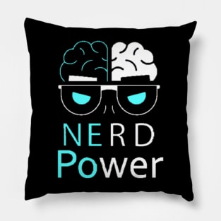 Nerd Power - Power to the Nerd Pillow