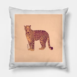 Leopard - Blush Pillow