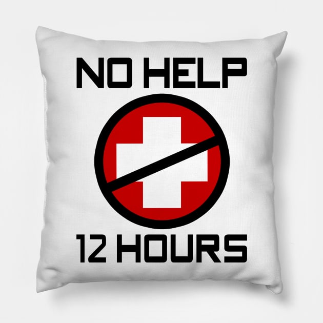 Purge Reminder Pillow by klance