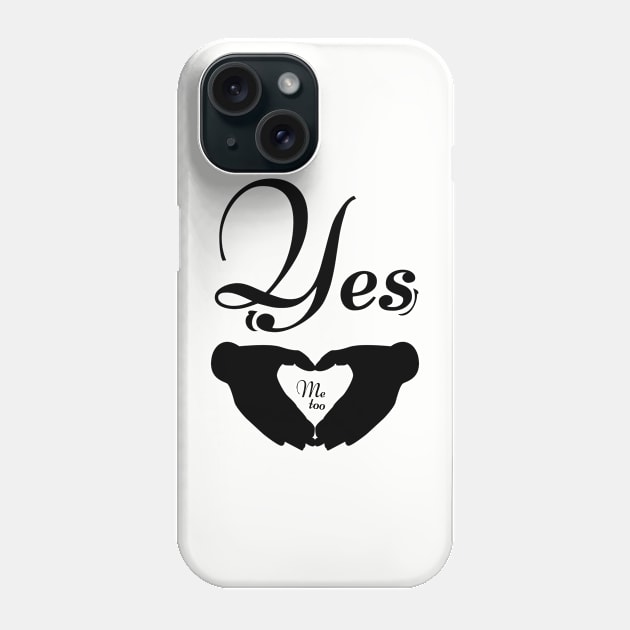 Yes, me too Phone Case by Aloenalone