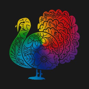 Turkey Floral Mandala T-Shirt