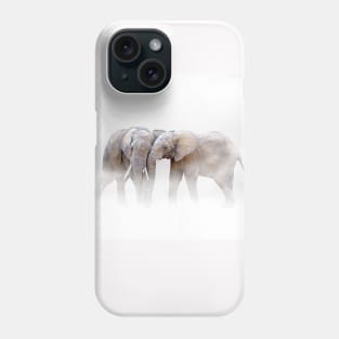 Elephant Animal Wildlife Jungle Nature Africa Adventure Discovery Digital Painting Phone Case