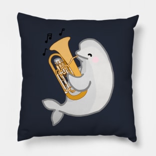 Baritone Beluga Pillow