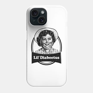 DarKBlacK - LIL DIABEETUS Phone Case