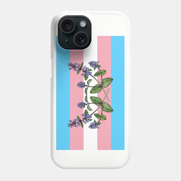 Catnip Trans Flag Phone Case by ElDraque1996