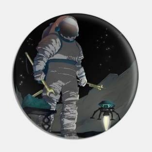 NASA Recruitment Poster Pin