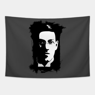 HP Lovecraft Splatter background Tapestry