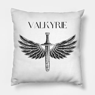 Valkyrie Wings and Sword Pillow