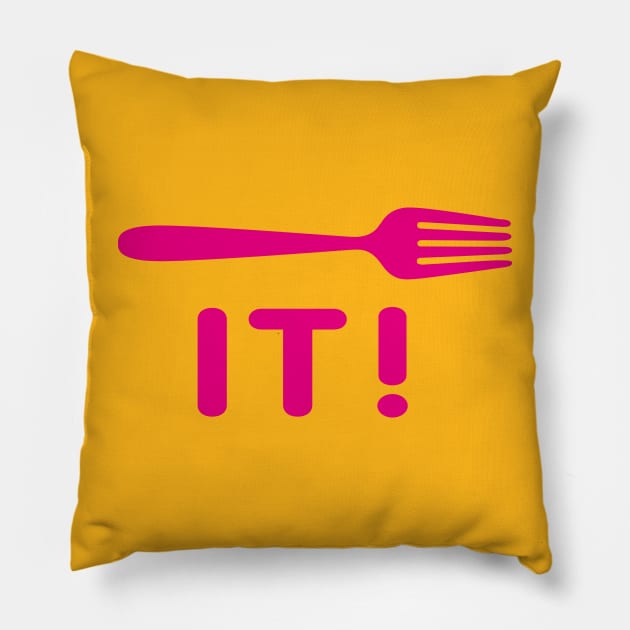 Fork It..! Pillow by BOEC Gear