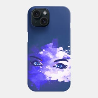 Blue eyes Phone Case