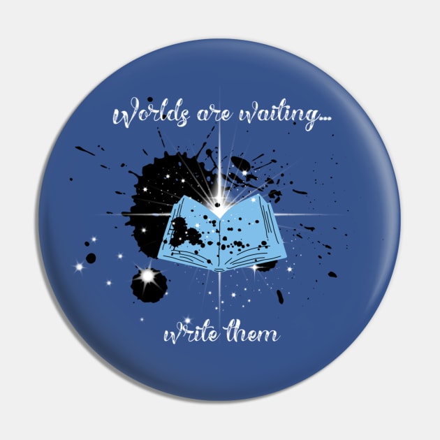 Worlds Are Waiting Pin by No Such Thing Radio