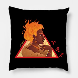 Fire Genasi Pillow