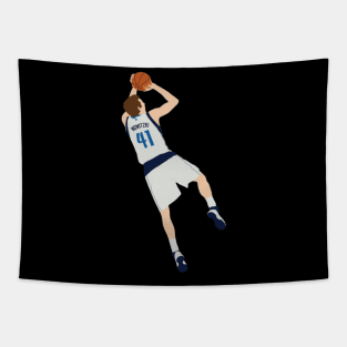 Dirk Nowitzki Tapestry