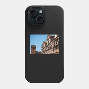 Buildings in Piazza Trento e Trieste, Ferrara Phone Case