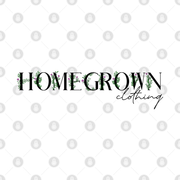 Homegrown Floral Wrap Font by HomegrownClothing