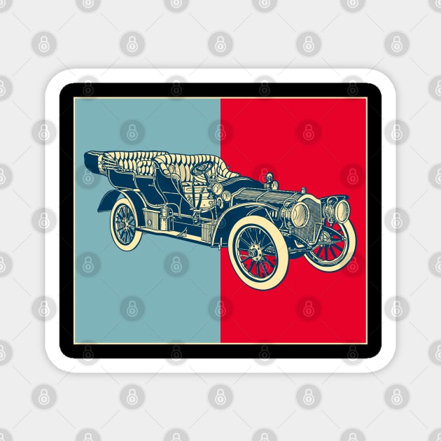 Antique Car Magnet by remixer2020