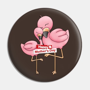 Flamingo mama animal mothers day Pin