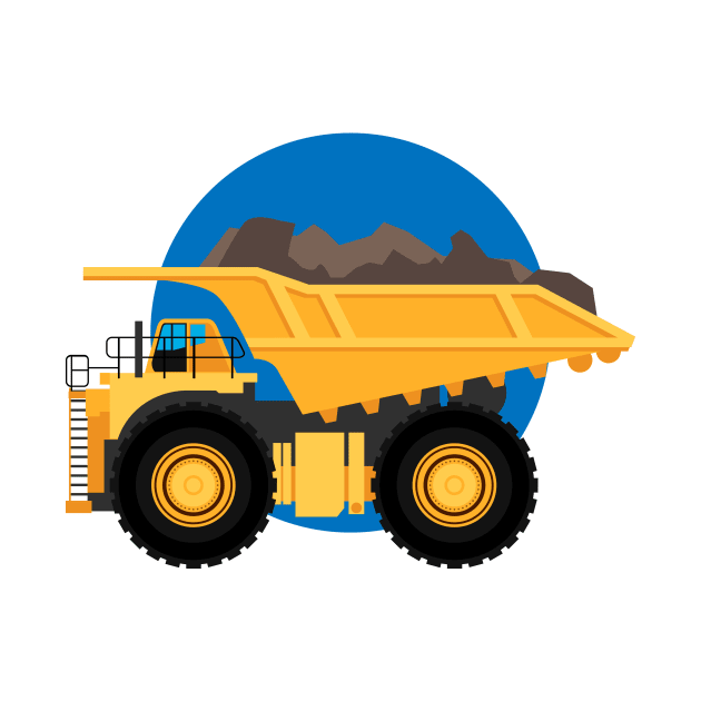 toy mining truck by ocelotlcalli