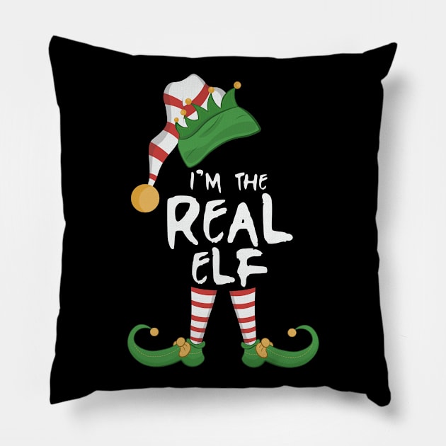 I'm The Real Elf Pillow by novaya