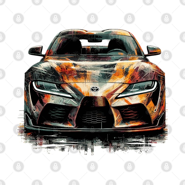 Toyota Supra by Vehicles-Art