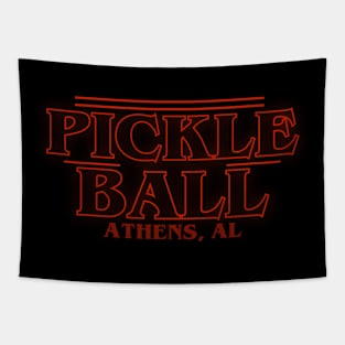 Pickleball Stranger Things Tapestry