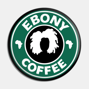 Ebony Coffee Pin