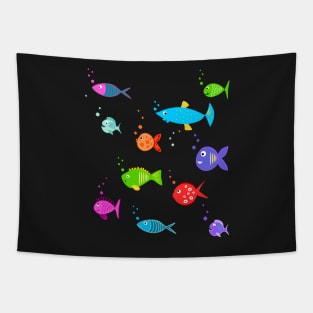 Fishtastic little fish Tapestry