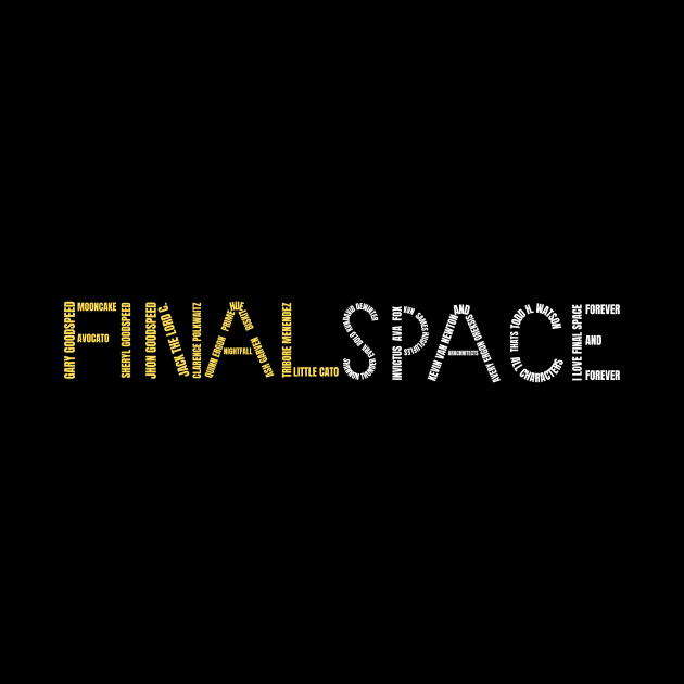 Final Space all character name design || Final space by TrendyEye