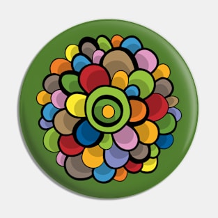 Spring Bubble Flower Pin