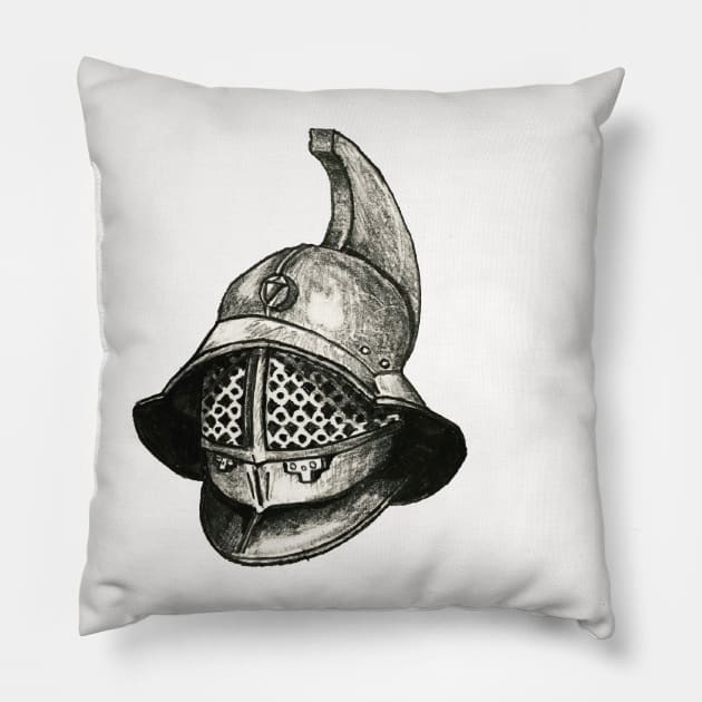 Myrmillo Pillow by KurtShirts