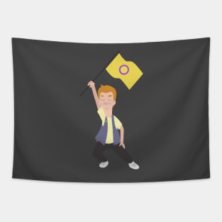 Jimmy Jr. x Intersex Flag Tapestry