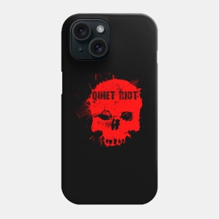 Quiet Skull Splash Phone Case