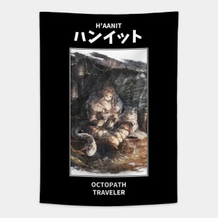 H'aanit Octopath Traveler Tapestry