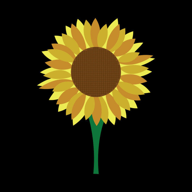 Sunflower Minimalism by stalleydesign