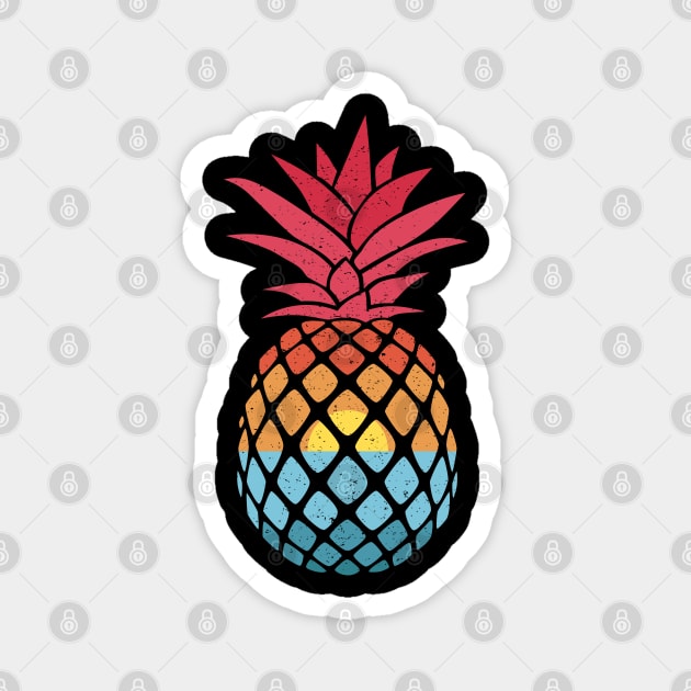 Pineapple Summer Magnet by Sachpica