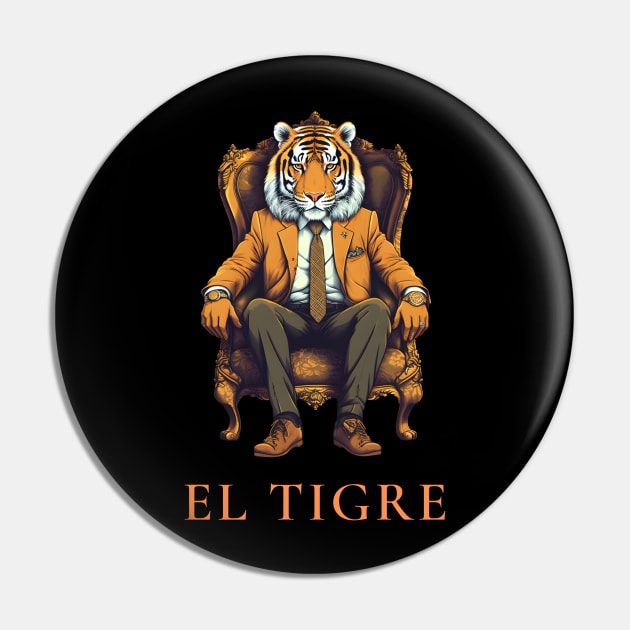 El Tigre Pin by Mortal Goods