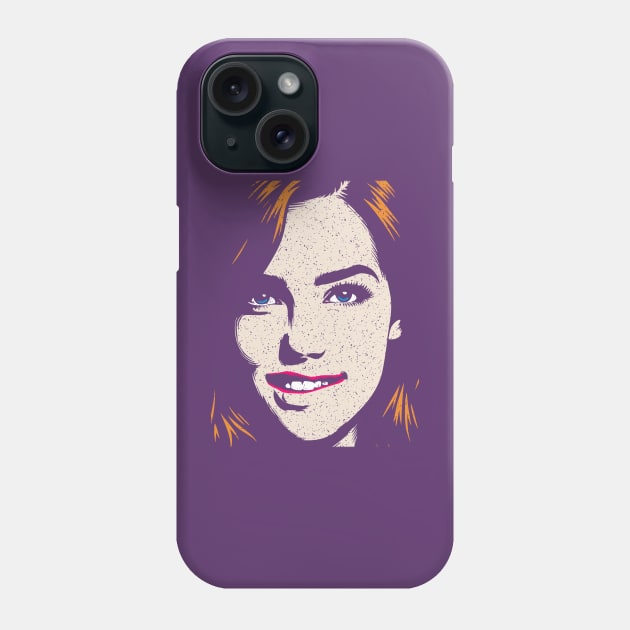 Flirty Face Phone Case by JSnipe