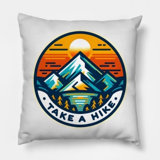 Hiking, Take a Hike Pillow