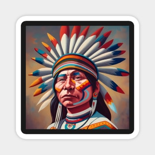 Native American art Magnet