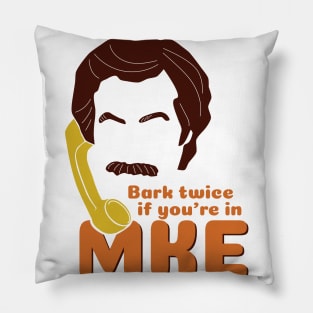 Bark Twice Pillow