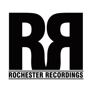 Rochester Recordings Logo Black T-Shirt