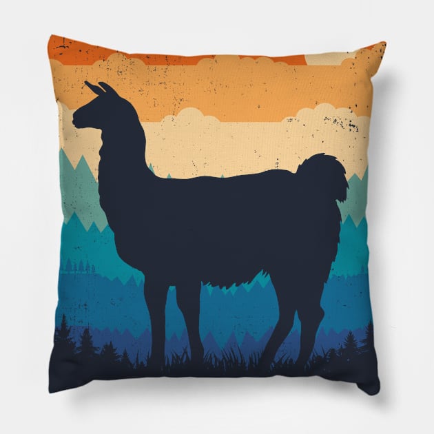 Alpaca - Peru Pillow by TigerTom